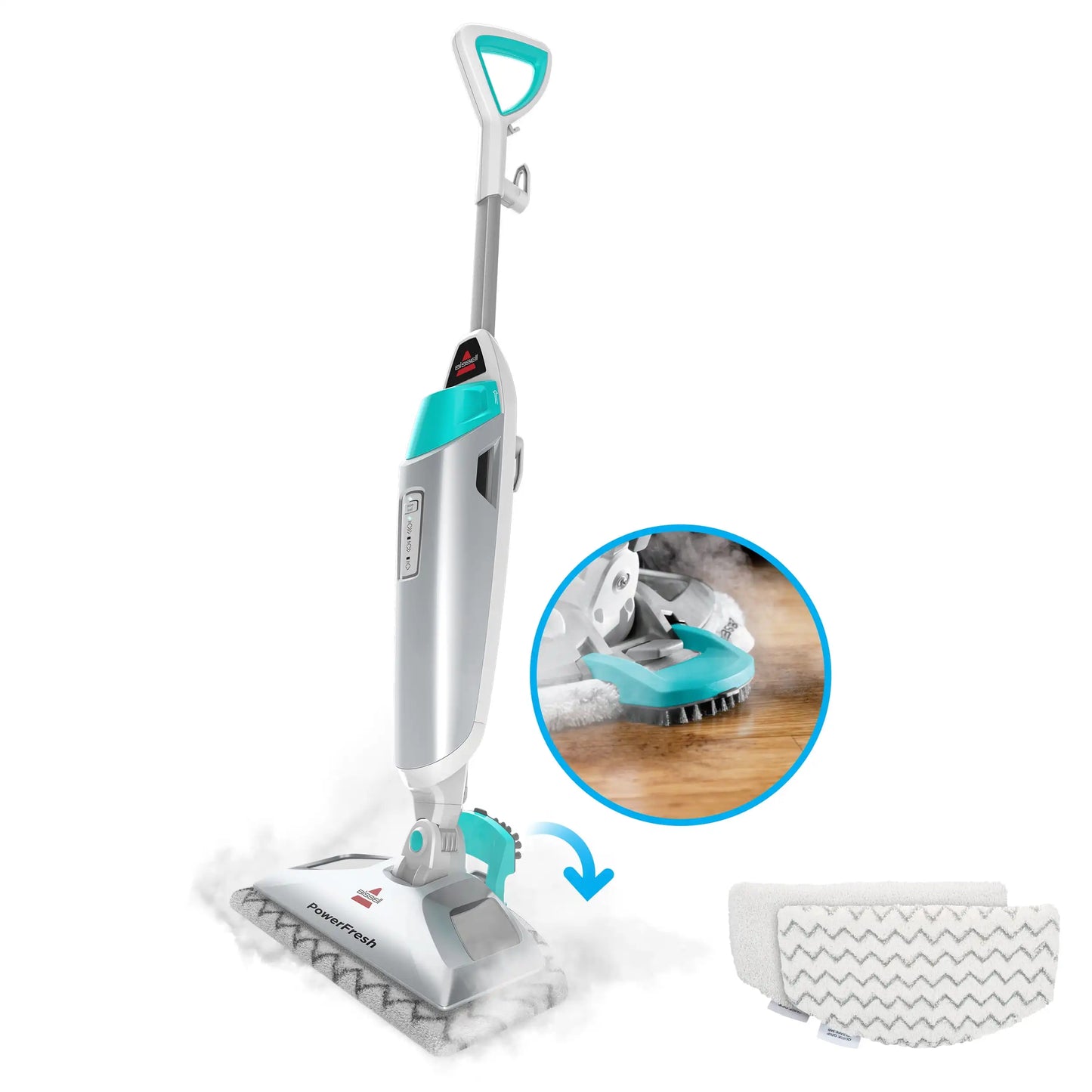 HAOYUNMA PowerFresh Scrubbing And Sanitizing Steam Mop