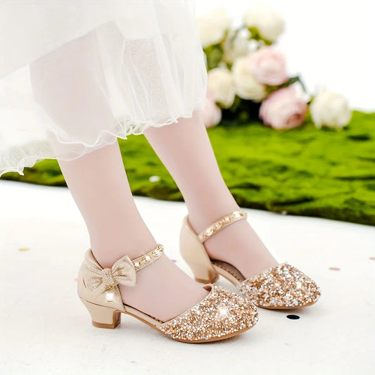 Complete Home Apparel Kids Girls Heel Sandals Sequin