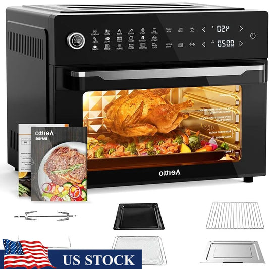 XMSJ Air Fryer Oven Toaster Rotisserie Dehydrator 19 in 1